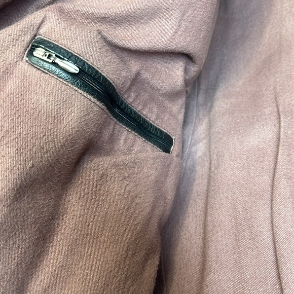 CHARGE VINTAGE AVIATOR BLACK LEATHER JACKET SIZE M - Picture 6 of 13